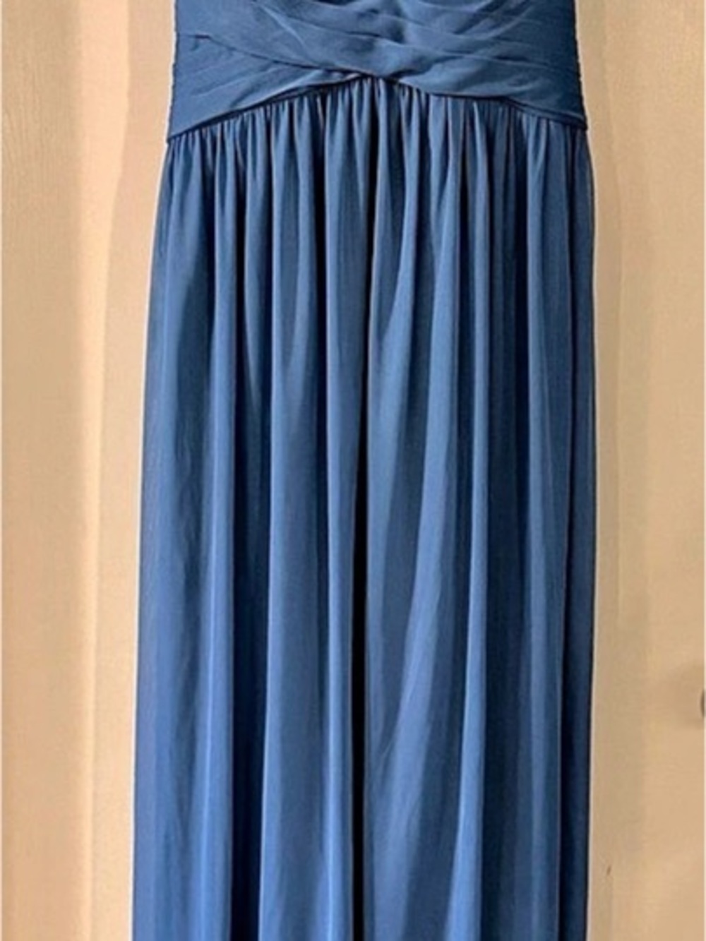 M.Mac Studio W10974 Maxi Dress in Blue Size 12 Like New